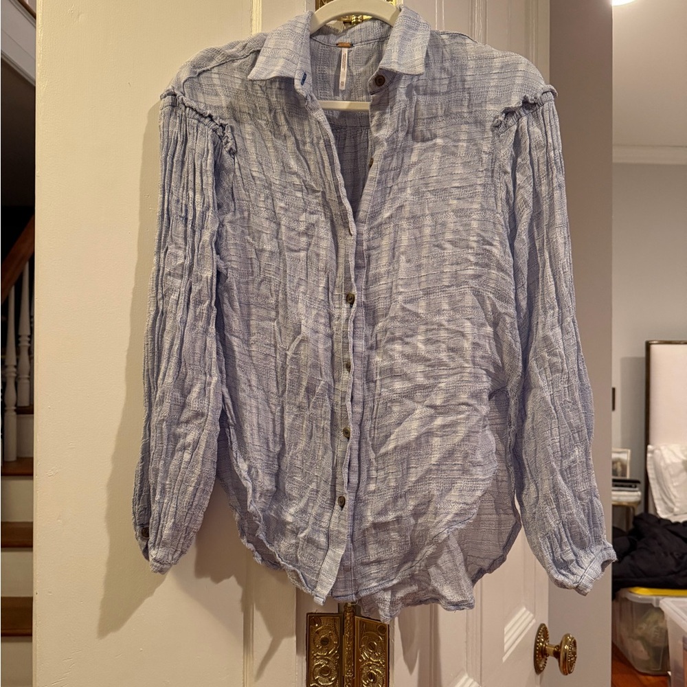Light Blue Button-Down Shirt